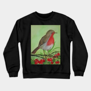 Christmas Robin Crewneck Sweatshirt